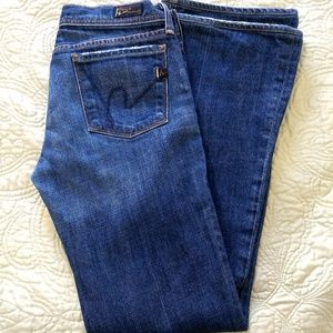 Citizens of humanity low waist flare jeans